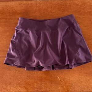 CRZ YOGA Women's Skort in Deep Purple